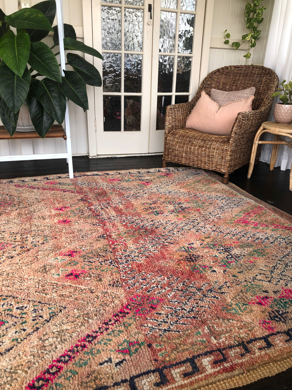 Vintage Moroccan Beni M’Guild Rug