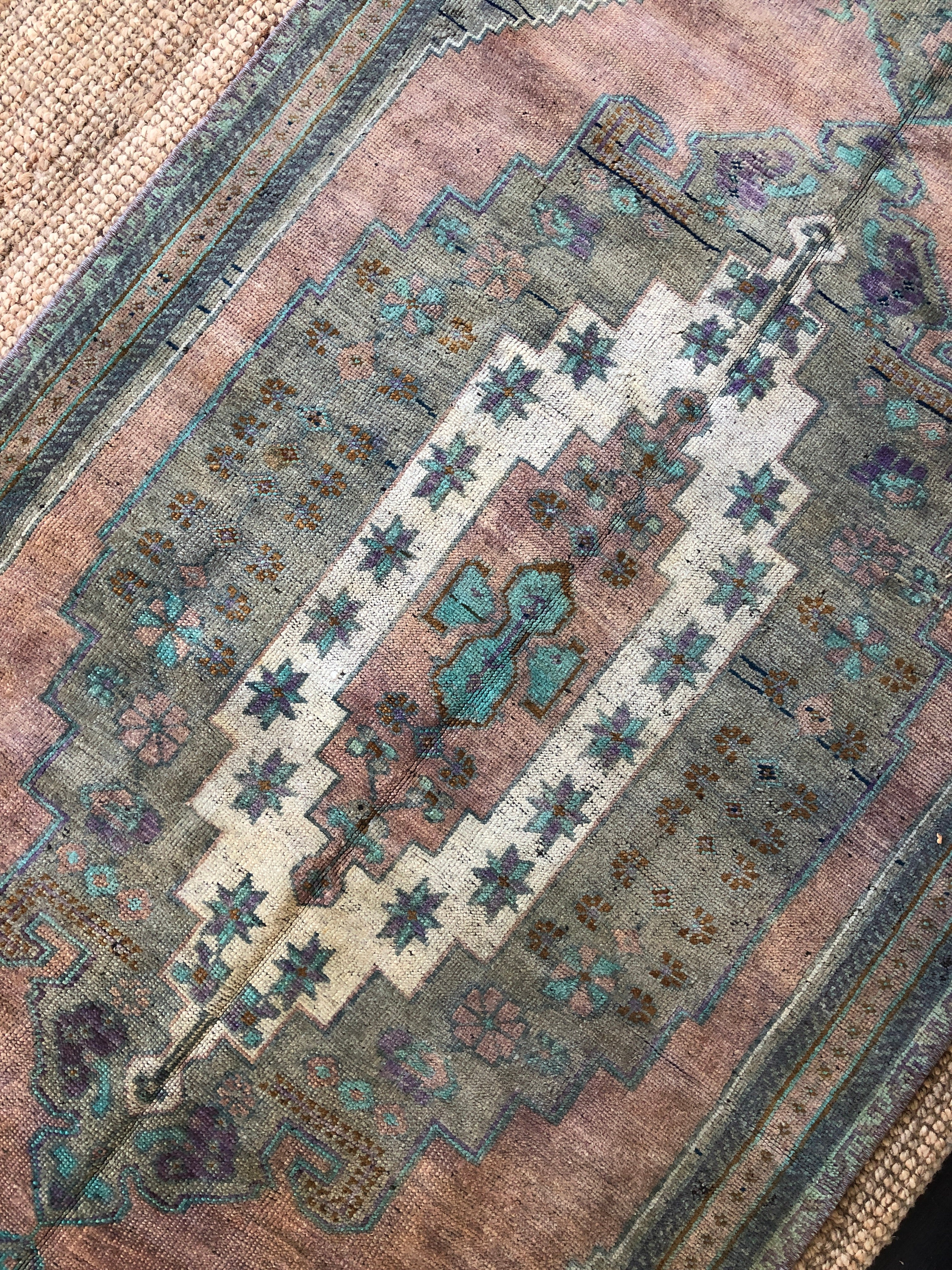 Vintage Turkish Area Rug - Eymen