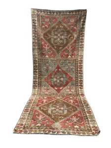 Vintage Turkish Area Rug - Bazaara