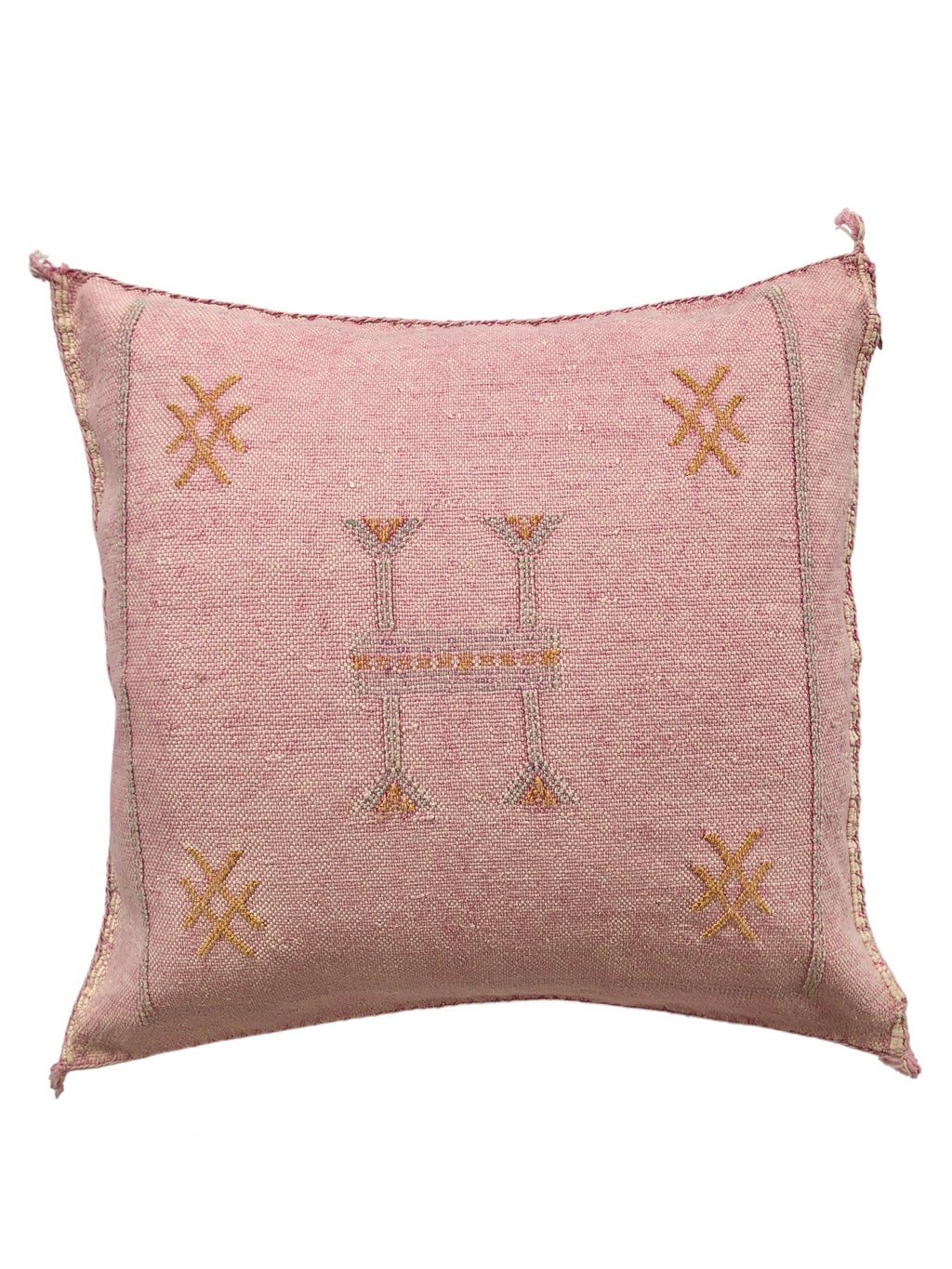 Custom - Cactus Silk Cushion Cover || Moroccan Pink