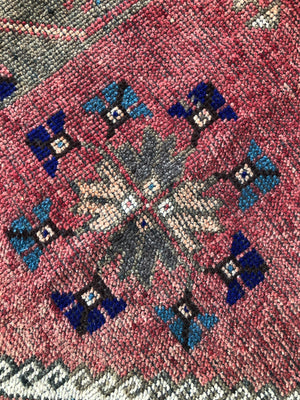 Vintage Turkish Area Rug - Feray