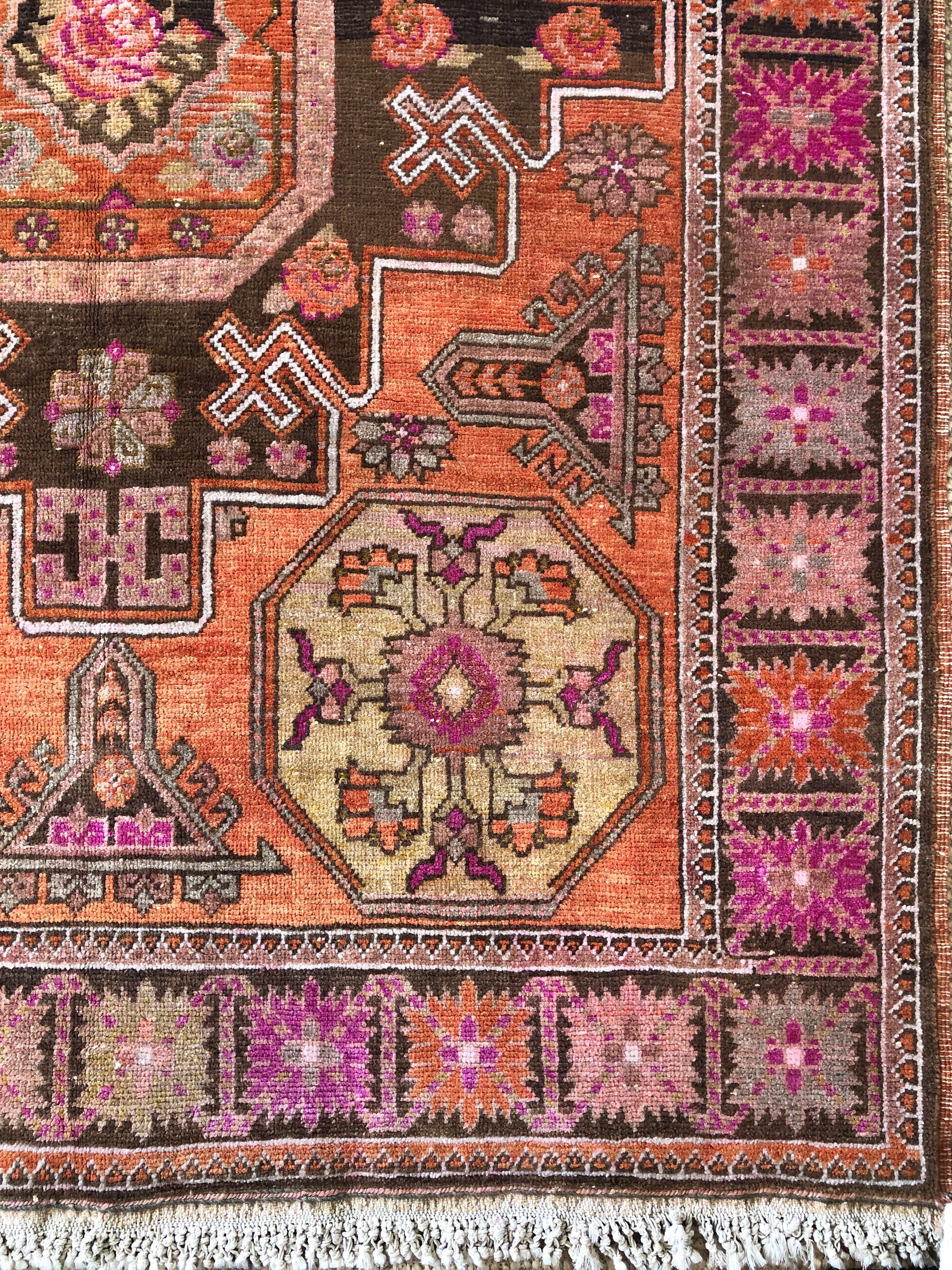 Vintage Turkish Area Rug - Esmeray