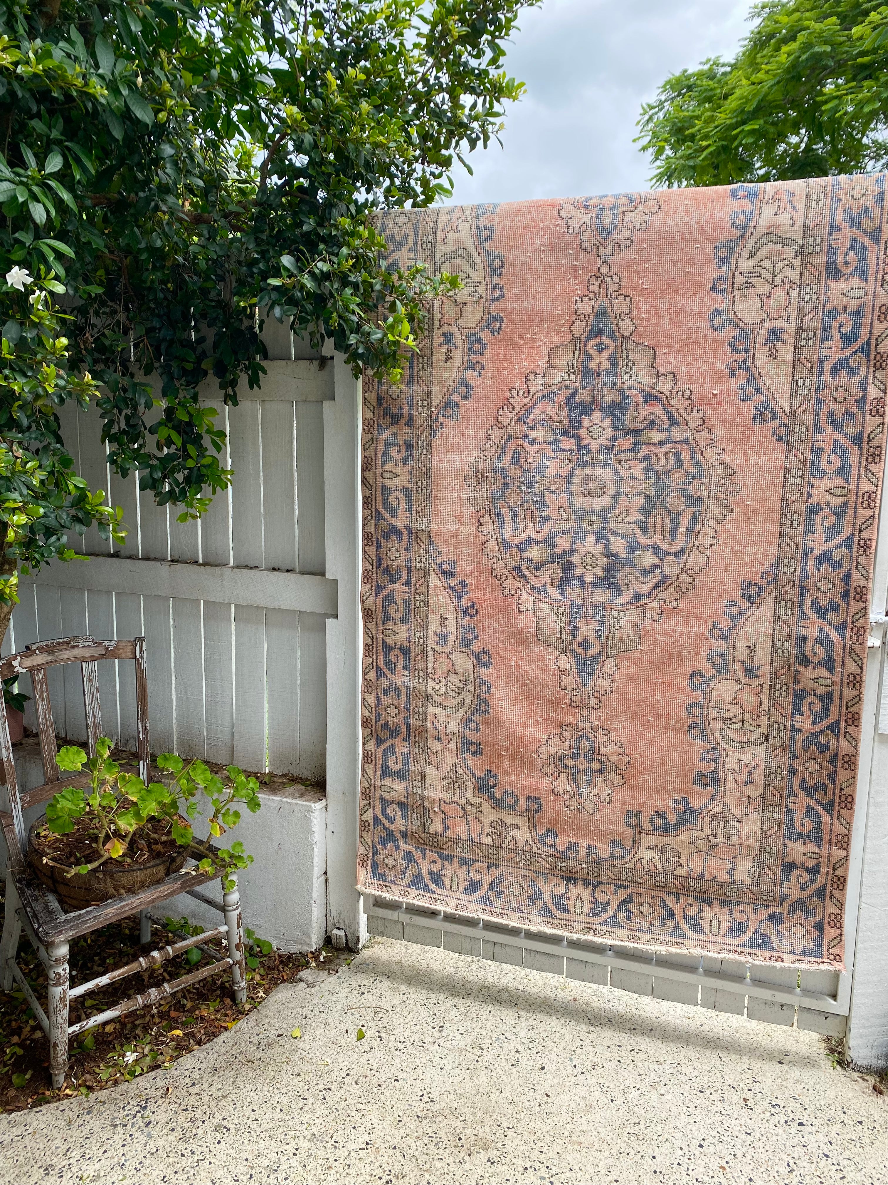 Vintage Turkish Area Rug - Rahna