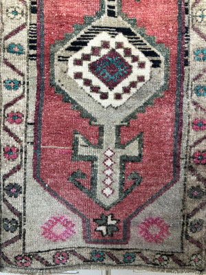 Tiny Turkish Rug - Lale