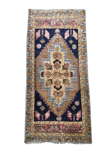 Tiny Turkish Rug - 16