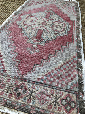 Tiny Turkish Rug - Sanura