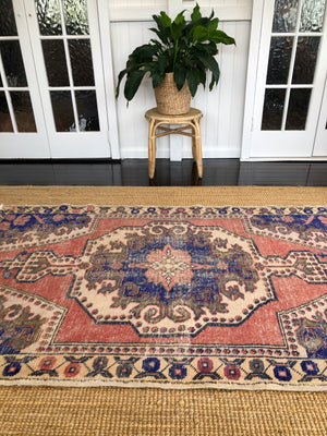 Vintage Turkish Area Rug - Katja