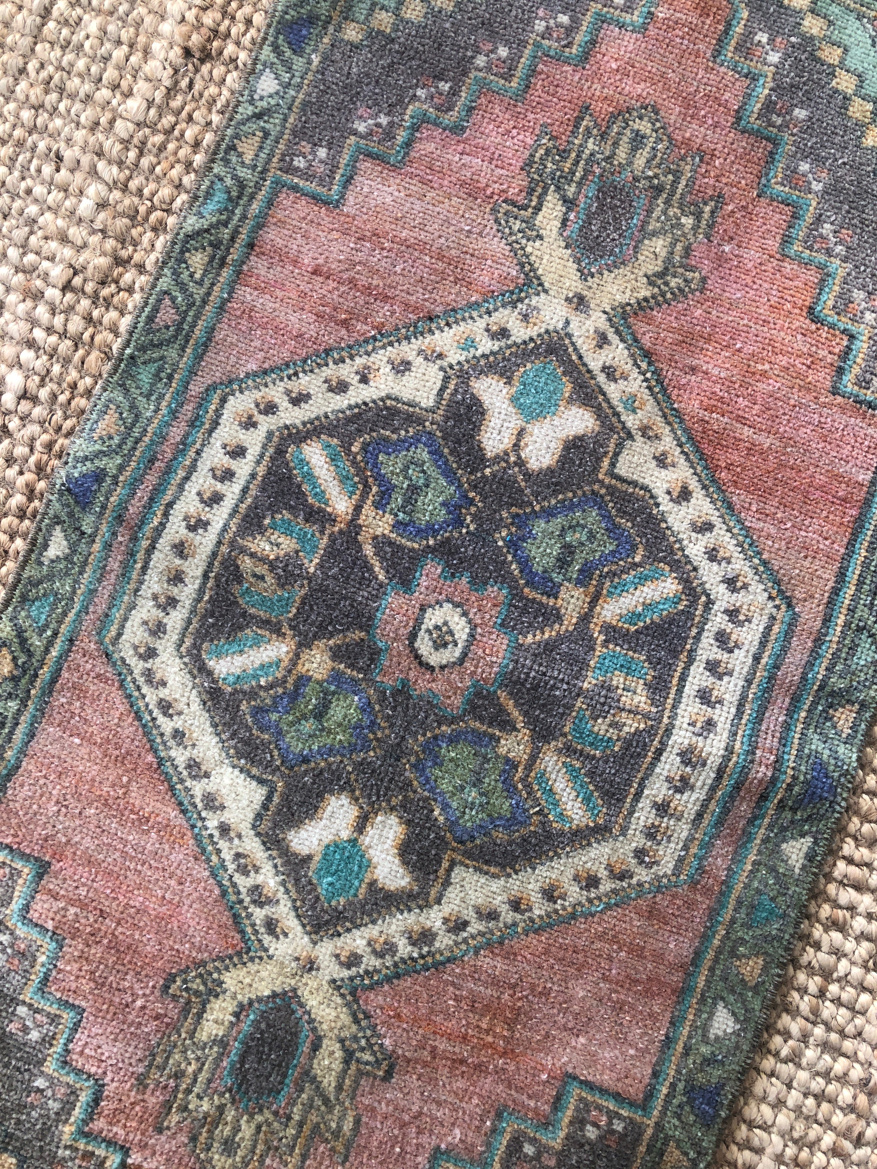 Tiny Turkish Rug - Aleyna