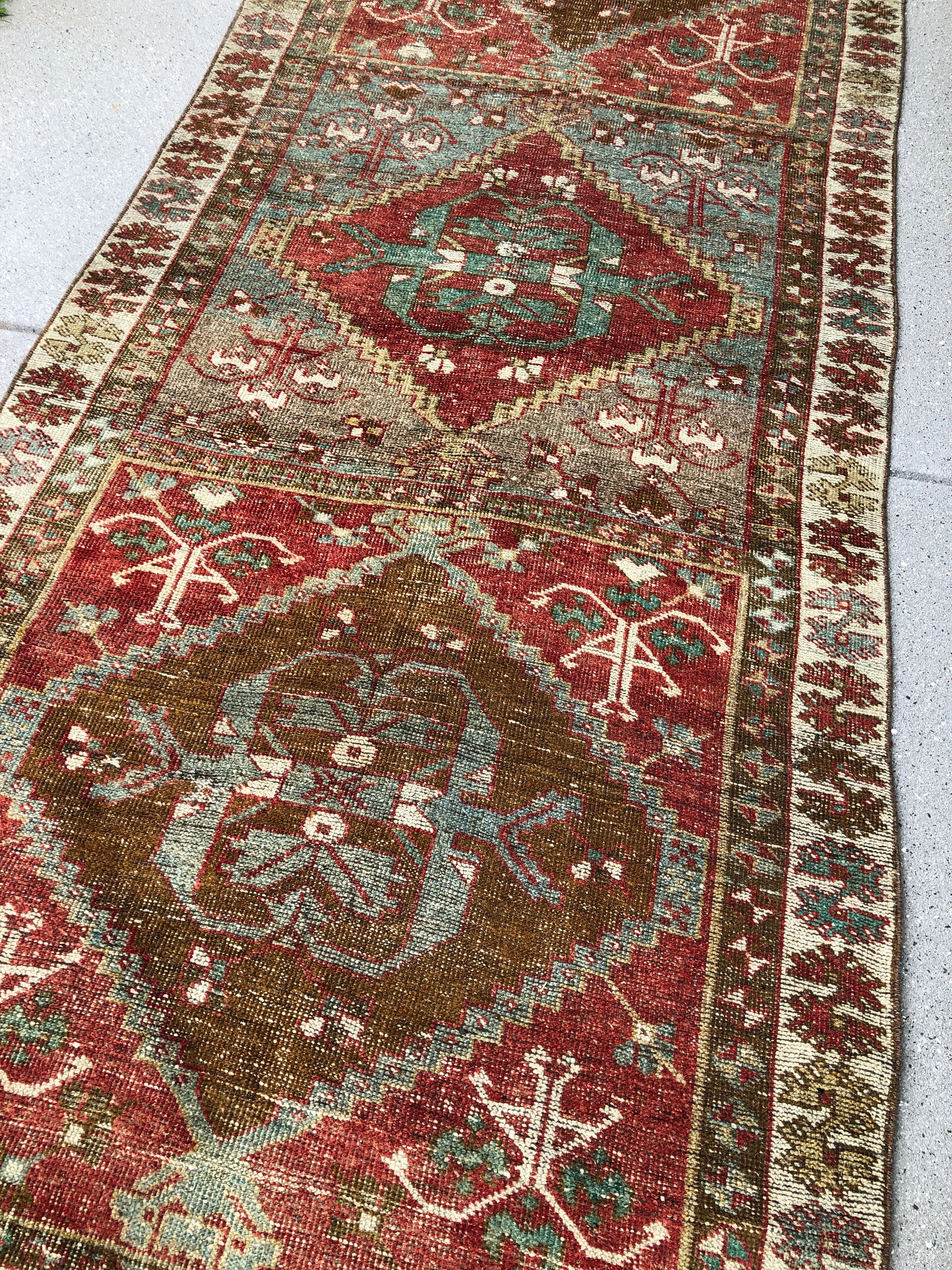 Vintage Turkish Area Rug - Bazaara