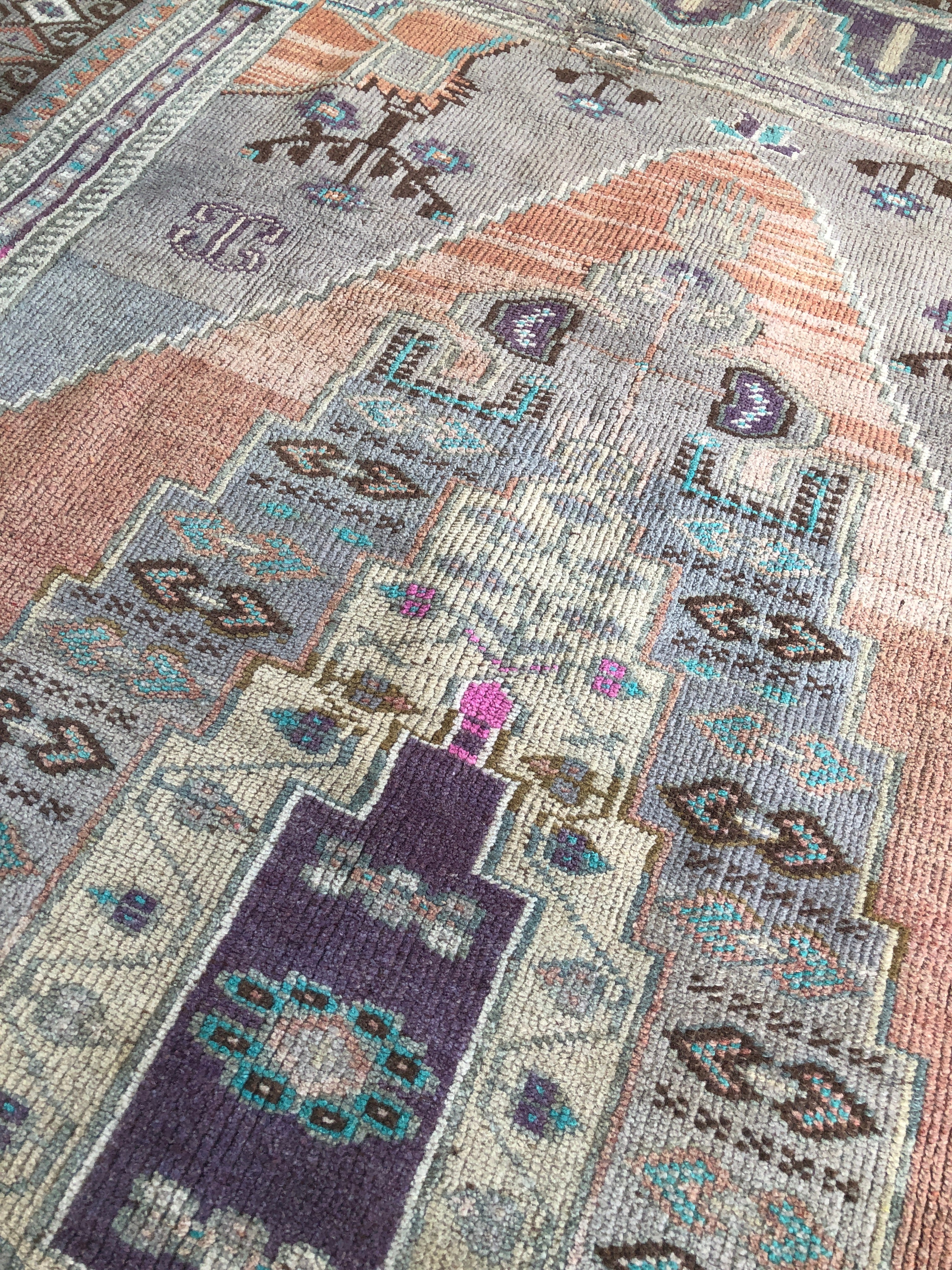 Vintage Turkish Area Rug - Hayal