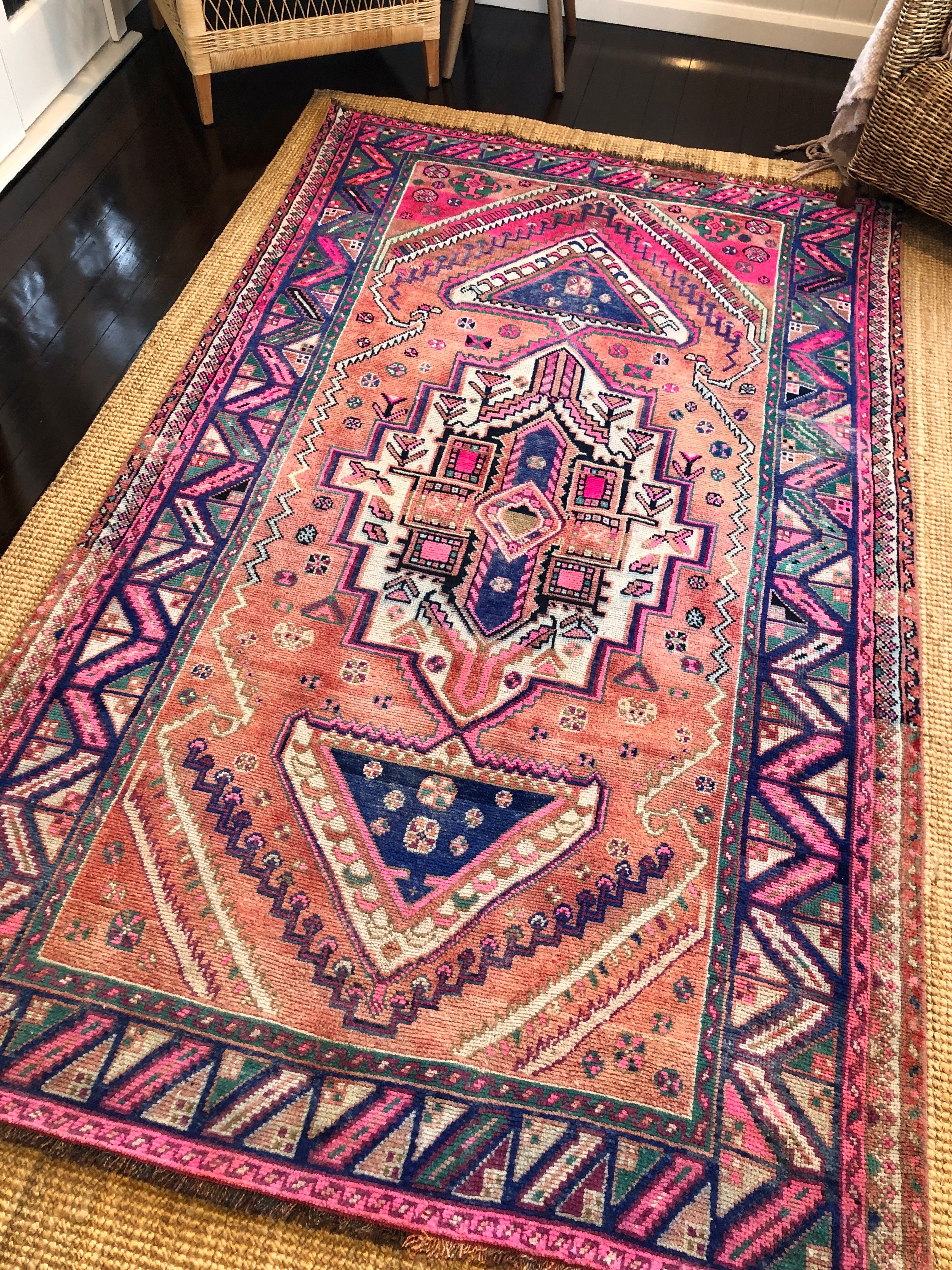 Vintage Persian Area Rug - Ozge