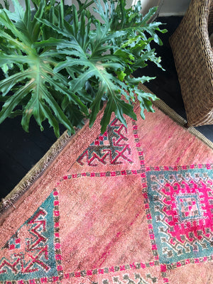 Vintage Moroccan Boujaad Rug