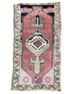 Tiny Turkish Rug - Lale