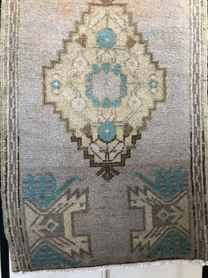 Tiny Turkish Rug - Ela